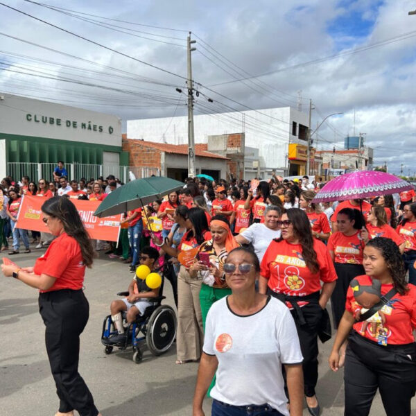 Curaçá reforça compromisso com a proteção infantil em caminhada