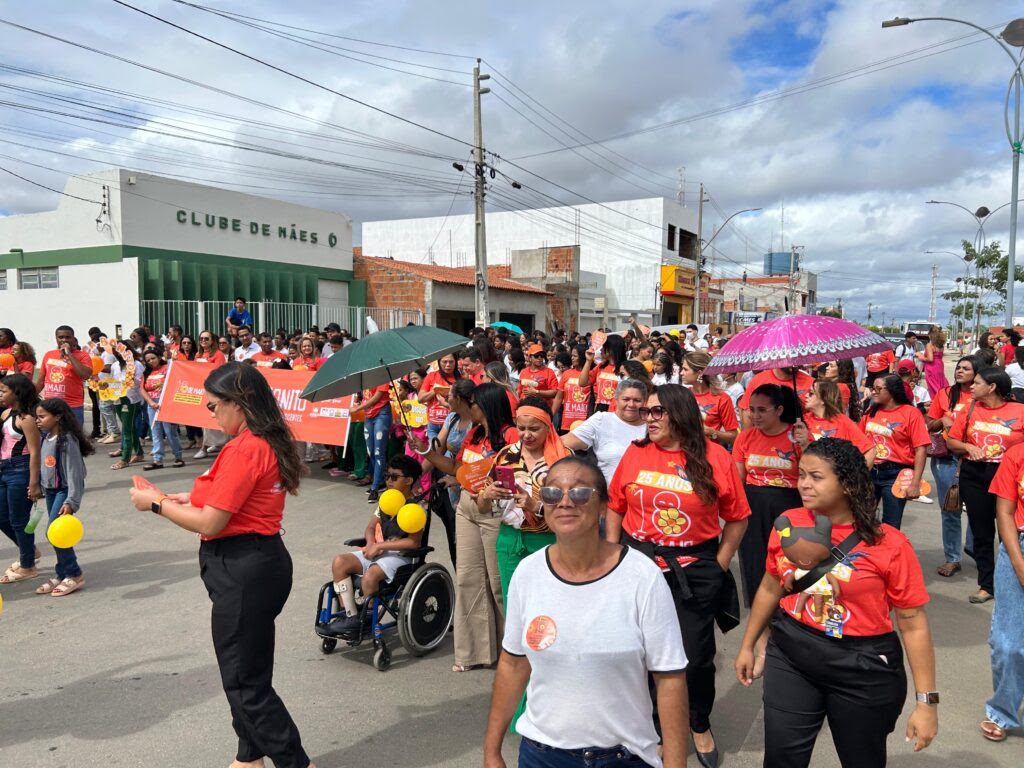 Curaçá reforça compromisso com a proteção infantil em caminhada